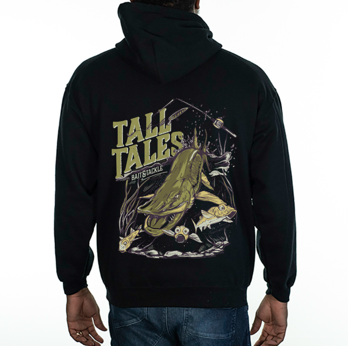 Tall Tales Bait and Tackle Muskie Hoodie