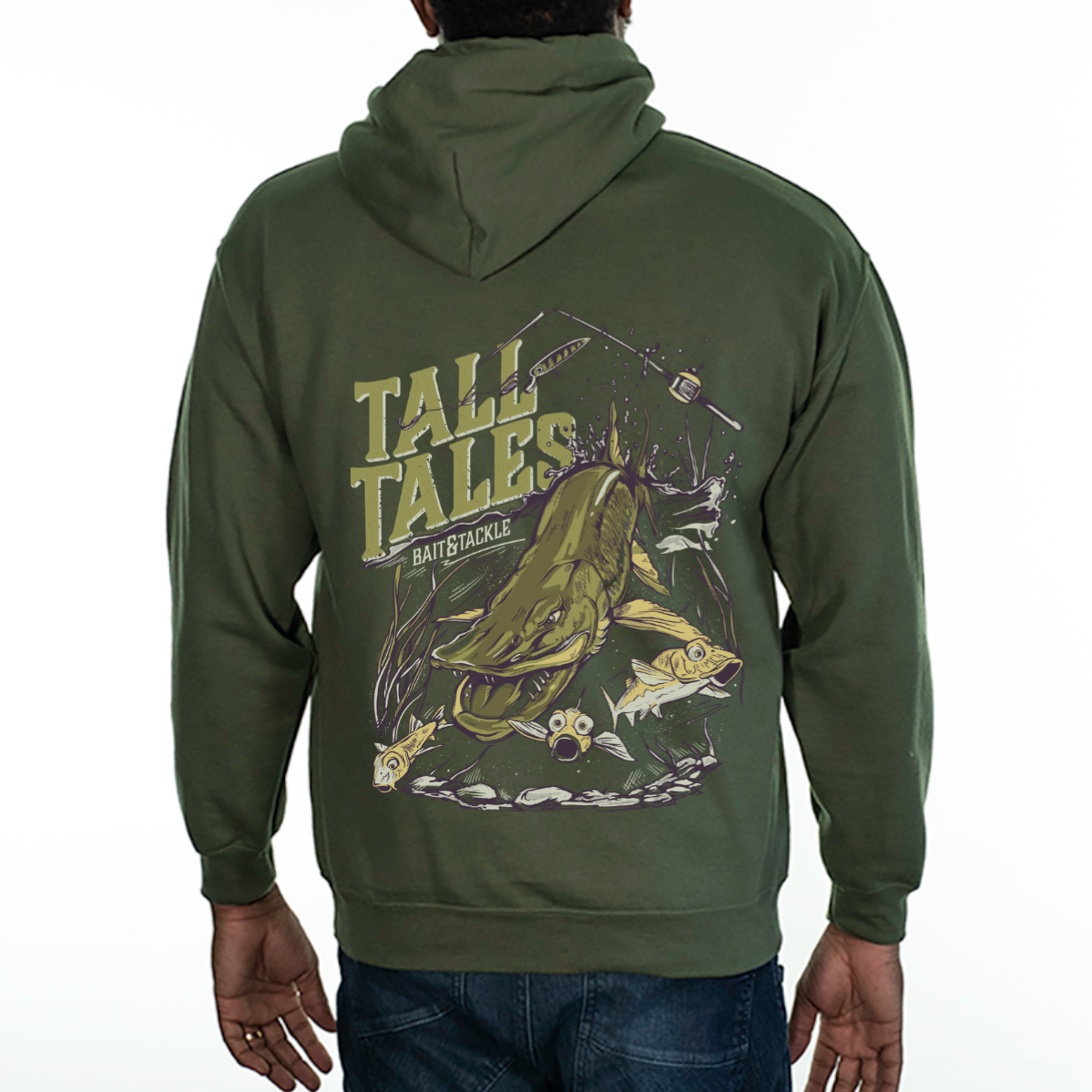Tall Tales Bait and Tackle Muskie Hoodie