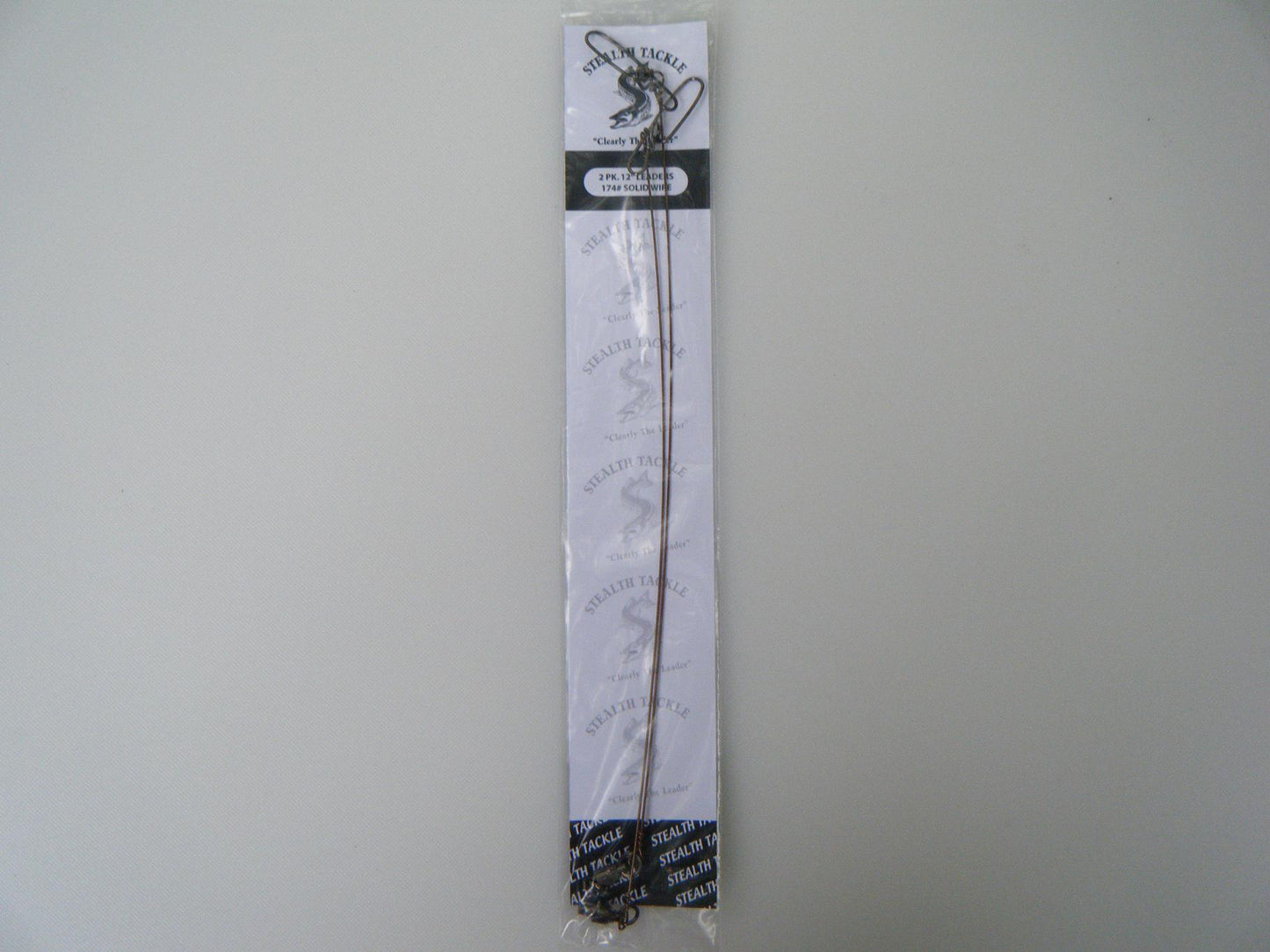 Stealth Tackle 174# 12" Wire Leader 2pack