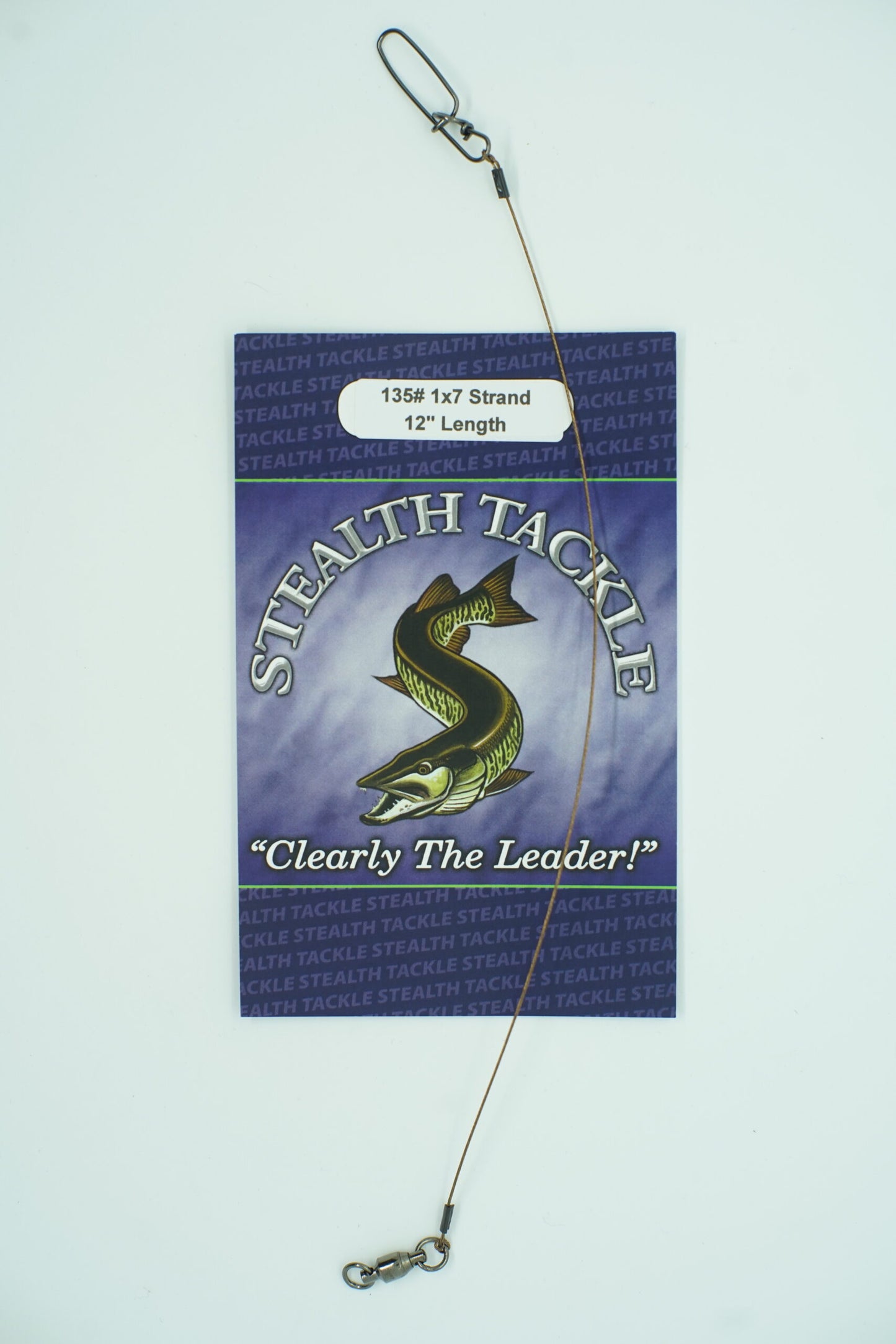 Stealth Tackle 135# 1x7 Strand 12" Length
