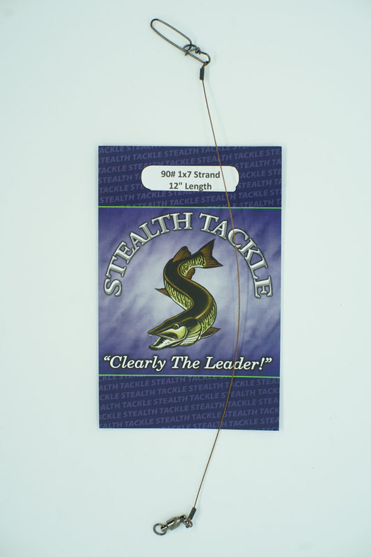Stealth Tackle 90# 1x7 Strand 12" Length