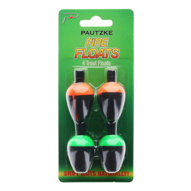 Pautzke Premium Fire Floats 4 pack