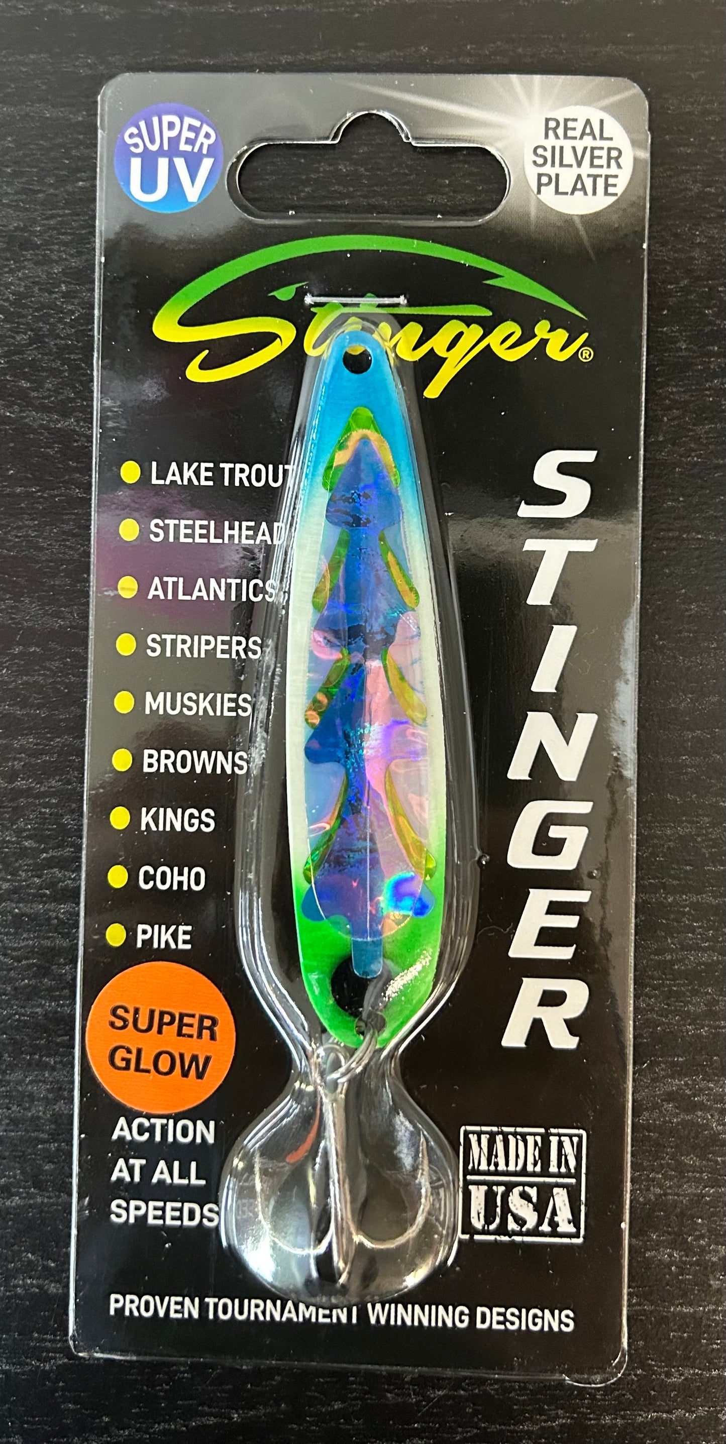 Michigan Stinger Standard 3.75" Spoon (Glow)