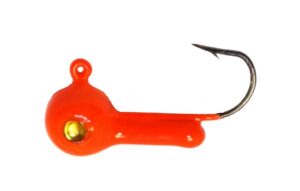 Rockport Rattler Panfish Jigs 1/16oz / #2 / Orange/Gold Eye