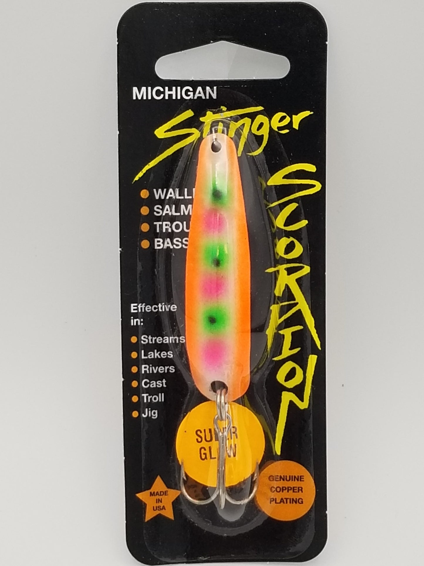 Michigan Stinger Scorpion 2.5" Spoon (Glow)
