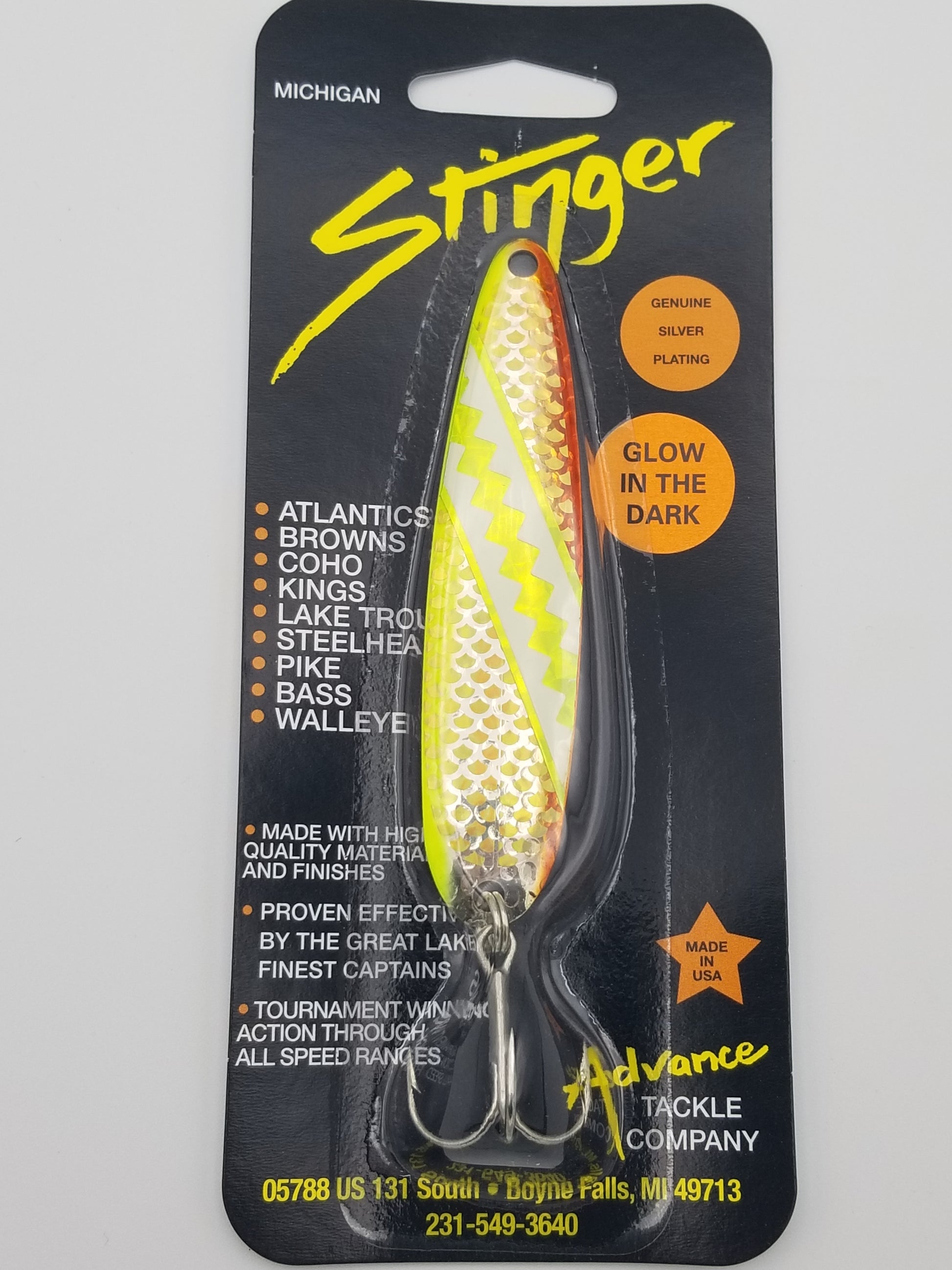 Michigan Stinger Standard Spoon: Wonderbread
