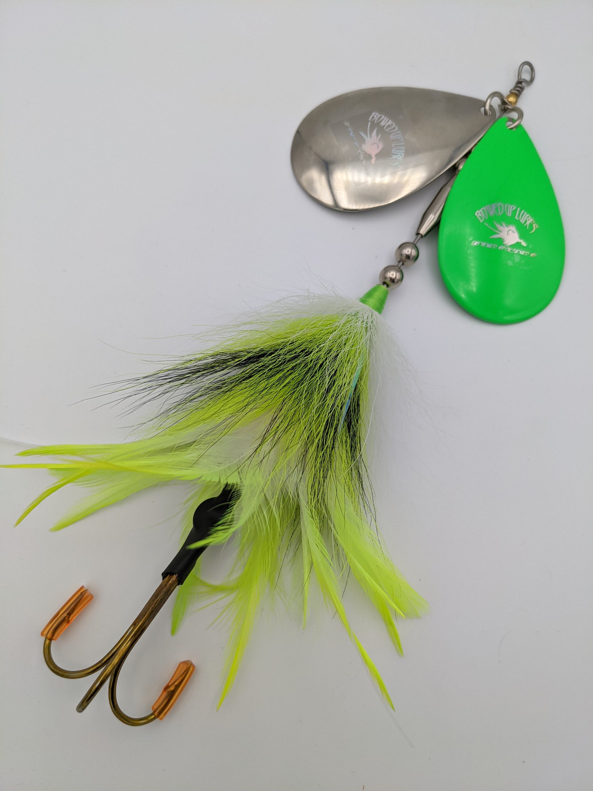 bowstick fishing lure Bowed Up Lures Musky Bucktail – Tall Tales Bait & Tackle