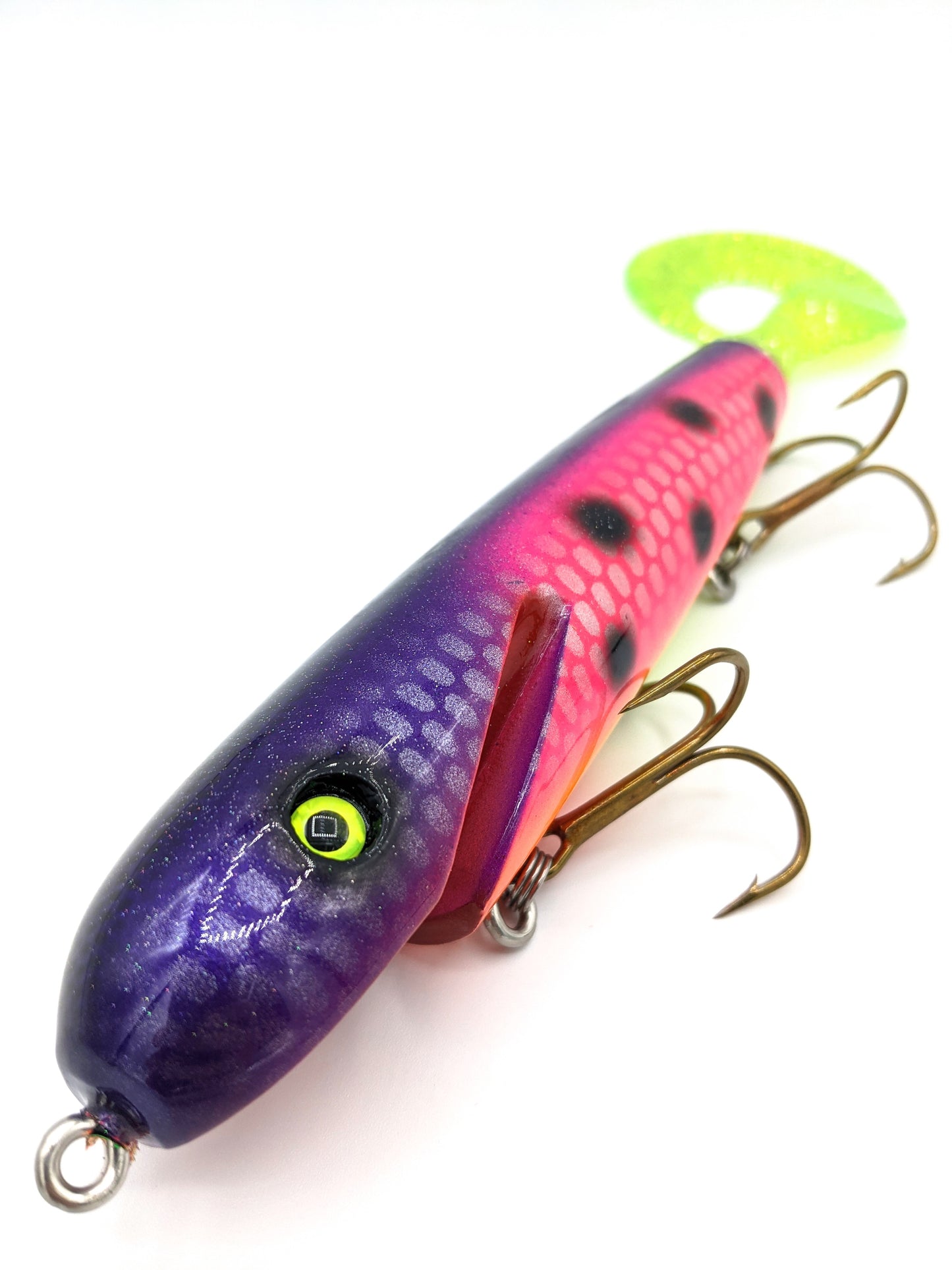 Leo Lures 6 Jerkbait Rubber Tail Gizzard Shad