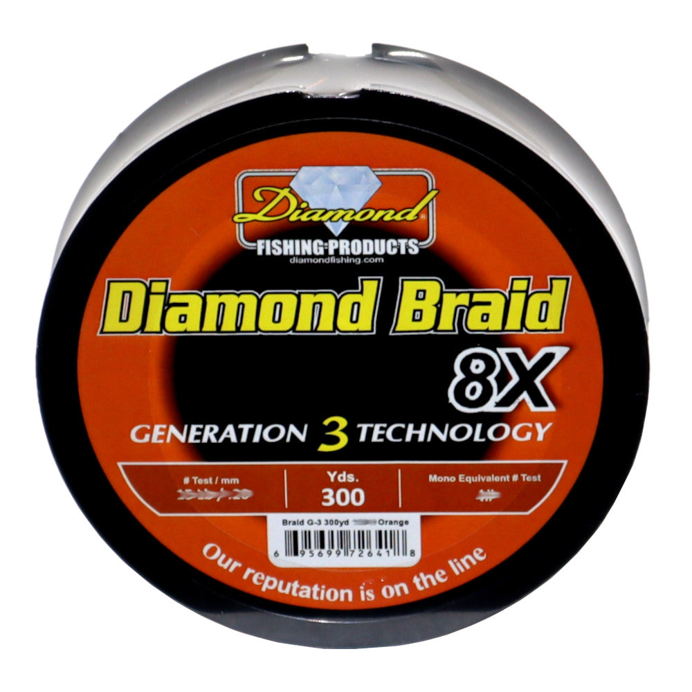 Diamond Generation 3 8X Solid Core Braid